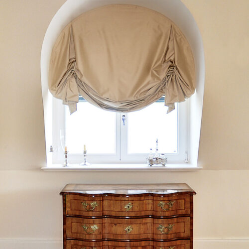 Roma Raffrollo Rundbogenfenster