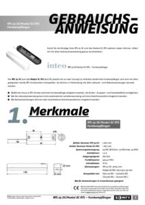 Anleitung Funkempfänger RTS