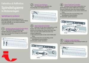 Anleitung Spindelsperre