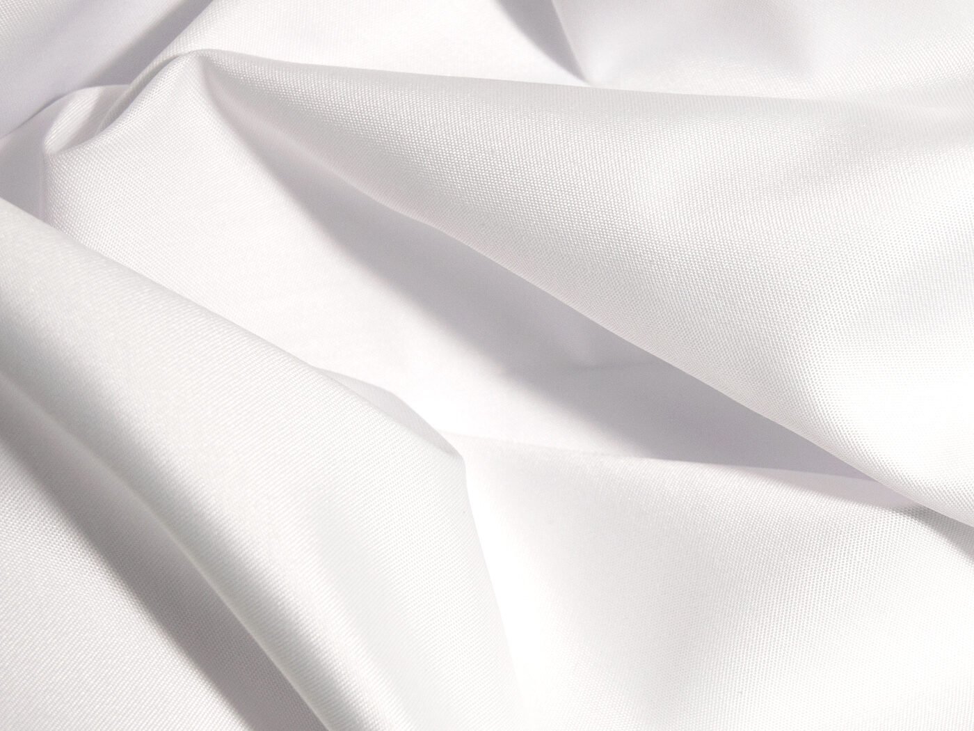 Futtersatin Fiorella 808 weiß 300cm Warenbreite/Warenhöhe 50% BW 50% PL