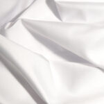 Futtersatin Fiorella 808 weiß 300cm Warenbreite/Warenhöhe 50% BW 50% PL
