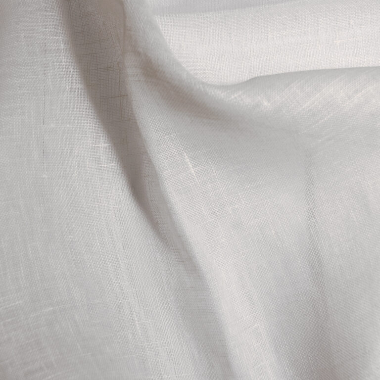 Linus Leinen transparent 868 ecru 100% Leinen 320cm Warenbreite